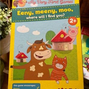 HABA Eeny, Meeny, Moo Game - Colorful Memory Game for Toddlers